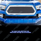 Stainless Steel Upper Mesh Grille for Toyota Tacoma (2016–2017)