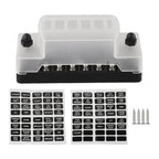 Flame retardant fuse holder for cars and boats