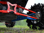 SuperATV Rear Trailing Arms for Polaris RZR XP Turbo (2016–2023) - Blue