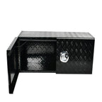 60" x 18" Black Aluminum Tool Box for Pickup Truck (Fits )