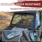 Full Safety Glass Windshield with Wiper for Polaris RZR 900 1000 (2015–2023)