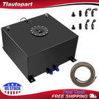 15 Gallon Aluminum Fuel Cell Gas Tank + Level Sender Kit for Universal Applications