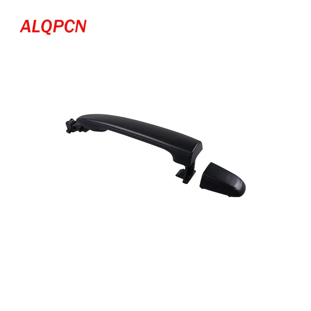 Black Exterior Handle Slanted Hole Cover for Toyota Alphard (2003-2008)
