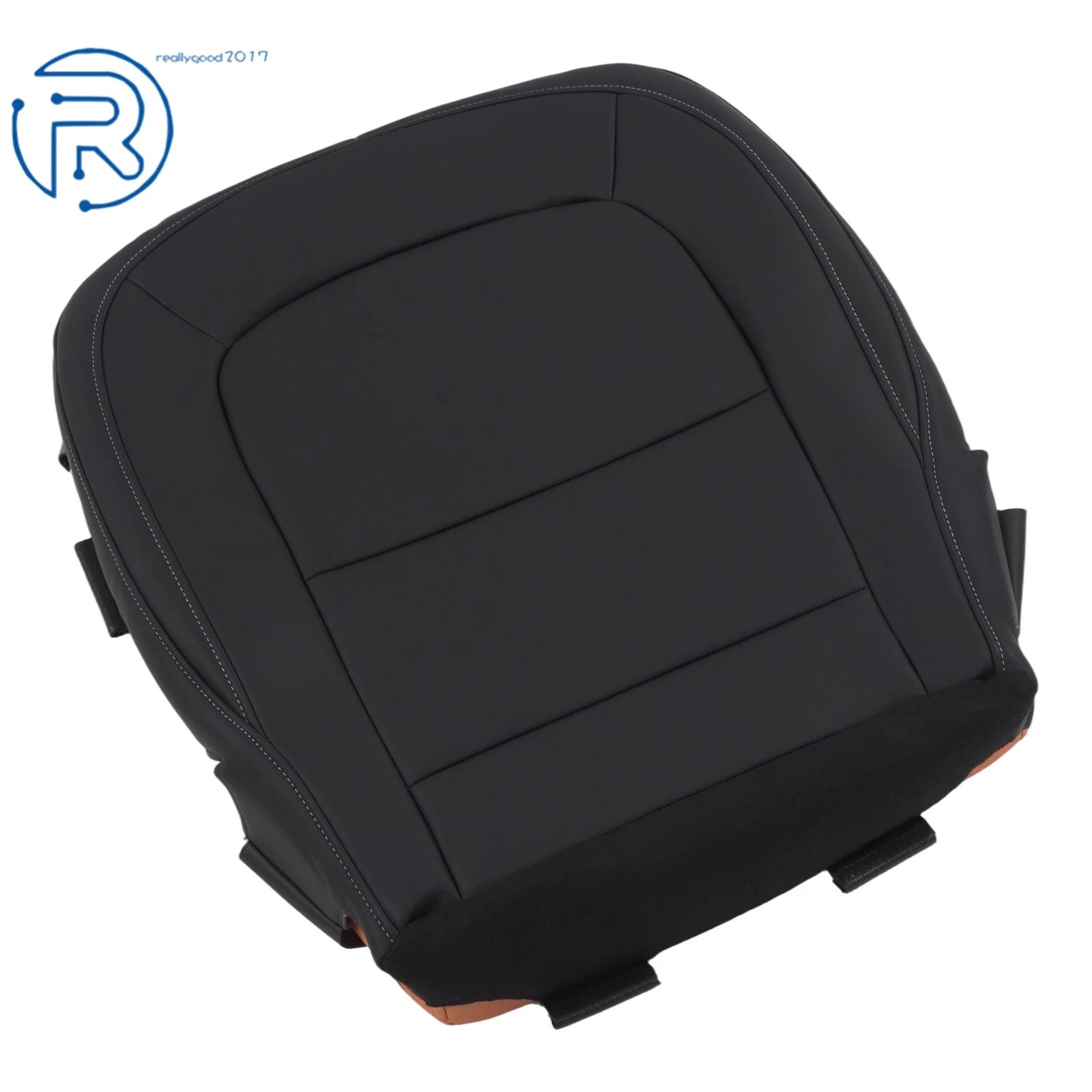 Black Leather Seat Cover for Chevy Colorado Canyon (2015–2022)
