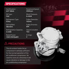 AC Compressor with Clutch for Toyota Celica (2000–2005) L4 1.8L 883202B42084