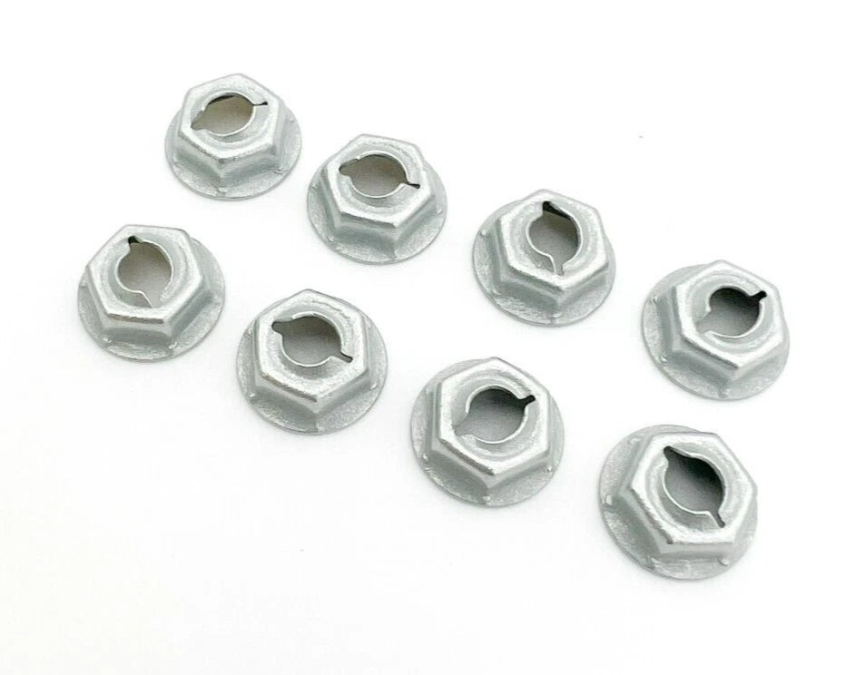 3 Badge Emblem Body Mounting Speed Nuts Replacement for GM Models (1968–1990)