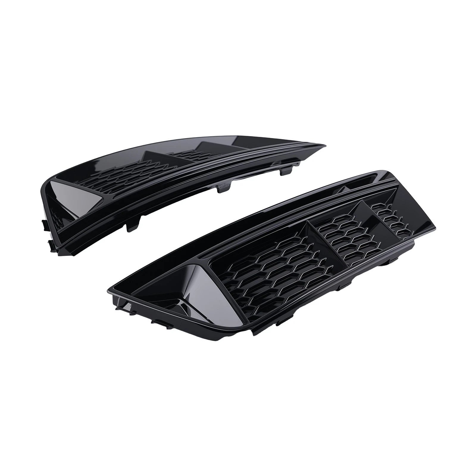 2X Fog Light Grille Bumper Cover for Audi A4 B9 (2016–2018) 8WD807682