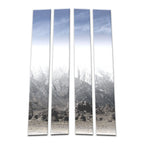 4Pc Chrome Pillar Post Covers Replacement for Volkswagen Routan (2009–2014)