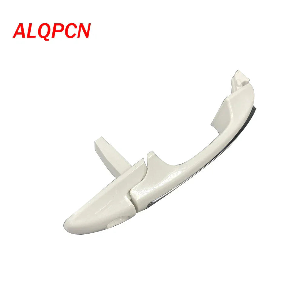 4 x White Outer Door Handles for Foton Tunland Pickup (E3, E5)