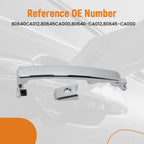 Front Left Chrome Exterior Door Handle for Nissan Rogue (2010–2015)