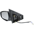 Left Side Power Mirror for Nissan Sentra (2013–2019) Textured Black