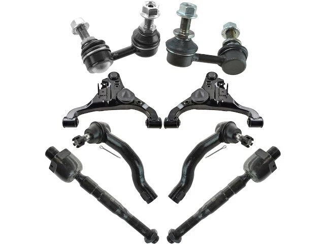 Front Control Arm Ball Joint Tie Rod Sway Bar Link Kit for Equator (2009–2017) SG551XH