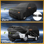 Waterproof Car Cover for Toyota Land Cruiser (190T-PU, Black)