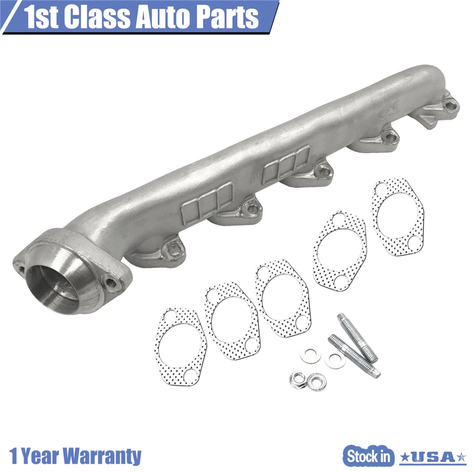 Right Exhaust Manifold for Ford F250 F350 F450 F550 Super Duty (2000–2004) 674-782