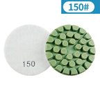 Set of 6 Concrete Polishing Discs 4 Inch Diamond Pads for Floor Maintenance