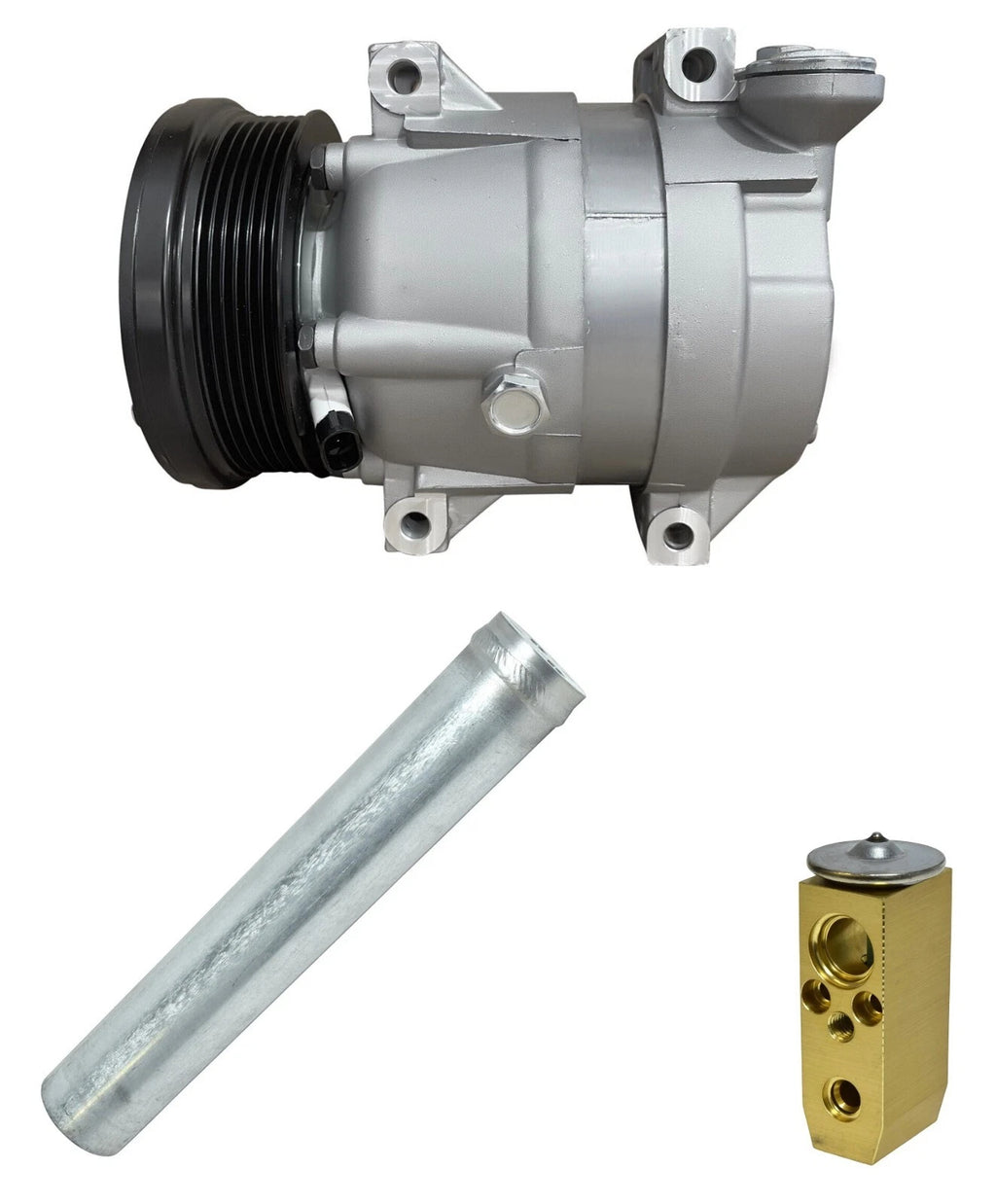 AC Compressor Kit Replacement for Pontiac Wave 1.6L (2005–2006)