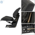 Universal Black Suspension Seat for Massey Ferguson / Ford / New Holland