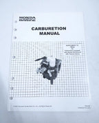 Carburetion Manual for Honda Marine TM044Z