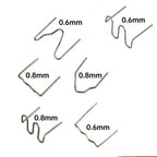 Set of 1200 Plastic Welding Nails for Efficient Car Bumper (2000–2023)