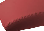 Leather Console Lid Pull Over Armrest Cover for Audi Q5 (2009–2017) Red