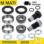 Swing Arm Bearing Seal Kit w/Shaft for Kawasaki KVF360 KVF650 KVF700 KFX700 (2003–2019)