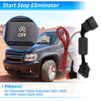 Auto Start Stop Eliminator for Chevrolet Tahoe, Suburban, GMC Yukon (2024–2025)