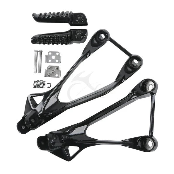 Passenger Rear Foot Pegs Rest Bracket for Kawasaki Ninja ZX6R (2005–2008)