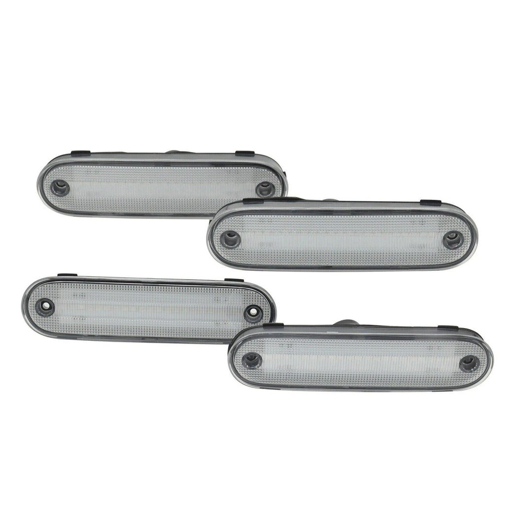 4X Clear LED Side Marker Light for Mazda MX-5 Miata (1990–2005)