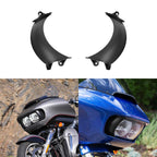 ABS Plastic Front Headlight Fairing Vents for Harley Road Glide (2015–2023)