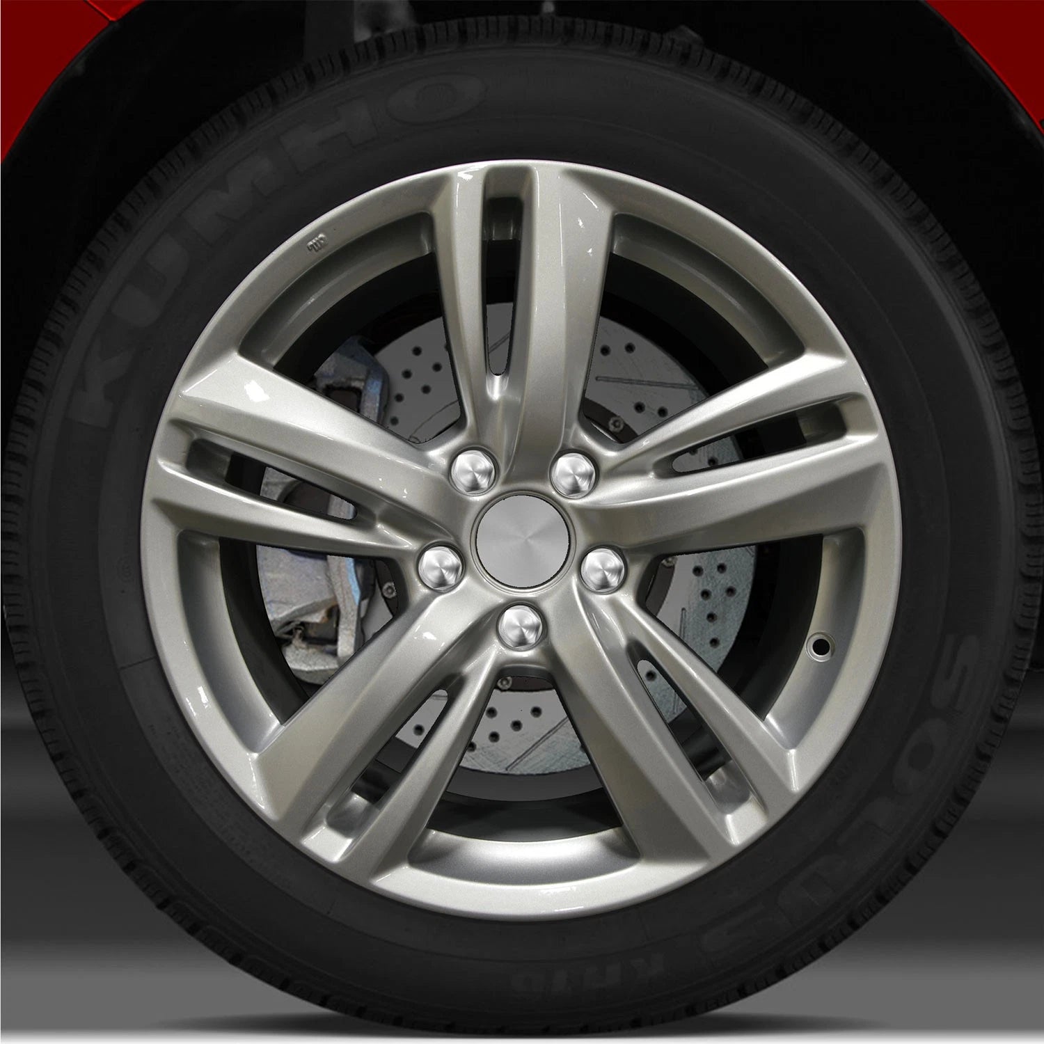 18x7.5 Factory Wheel (Bright Medium Silver) For 2013-2015 Acura RDX