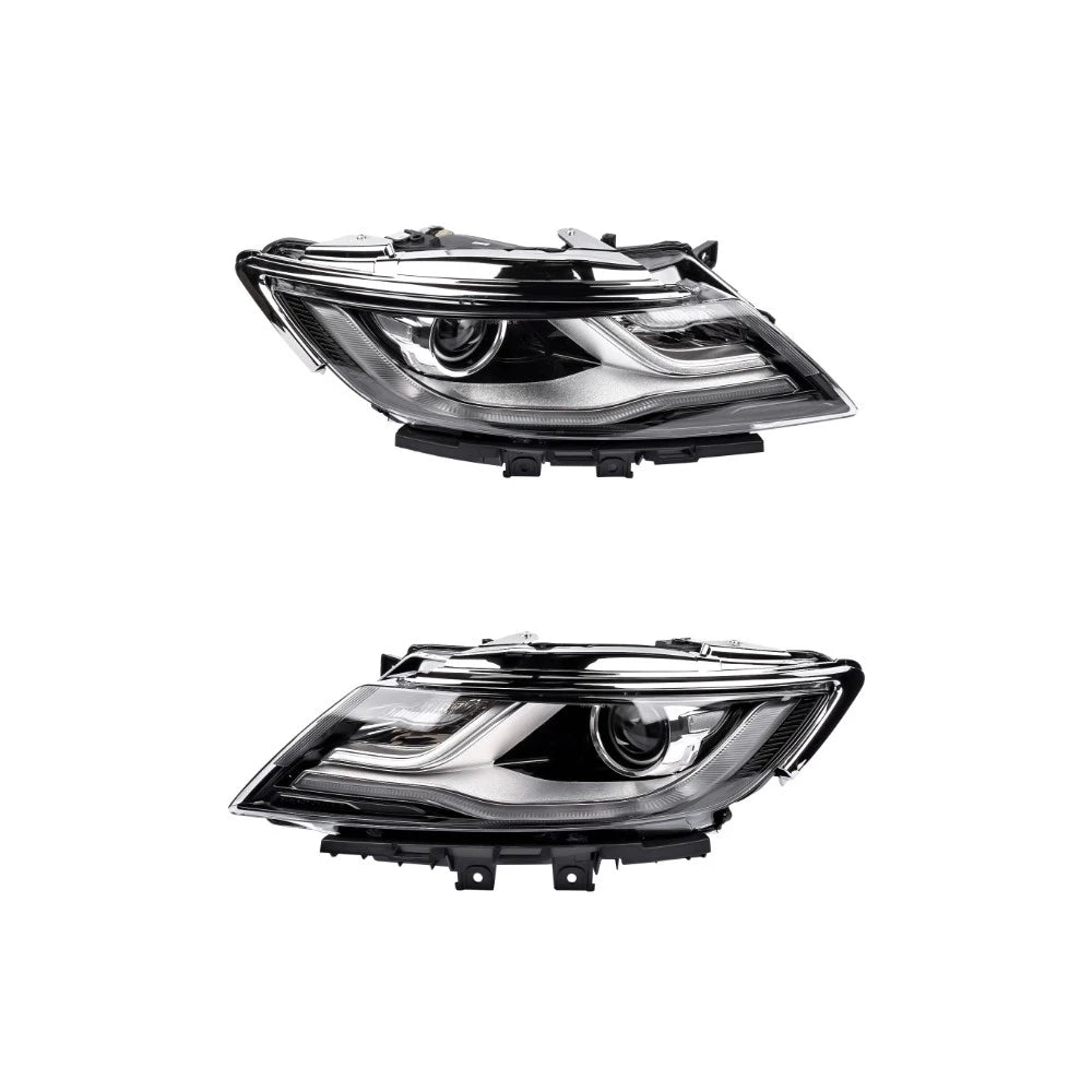 2Pcs Headlamp for Lincoln MKC (2015–2019) HID Lamp w/LED FO2518125 FO2519125