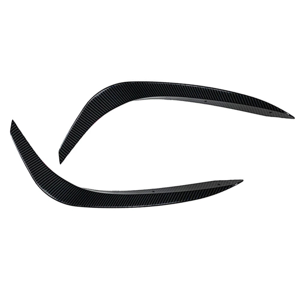 2X ABS Front Bumper Under Lip Splitter Spoiler for Mercedes Benz C-Class (2022–2023)