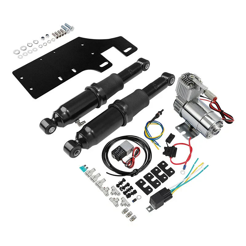 Rear Air Ride Suspension Kit for Harley Electra Street Glide (1994 - 2025)