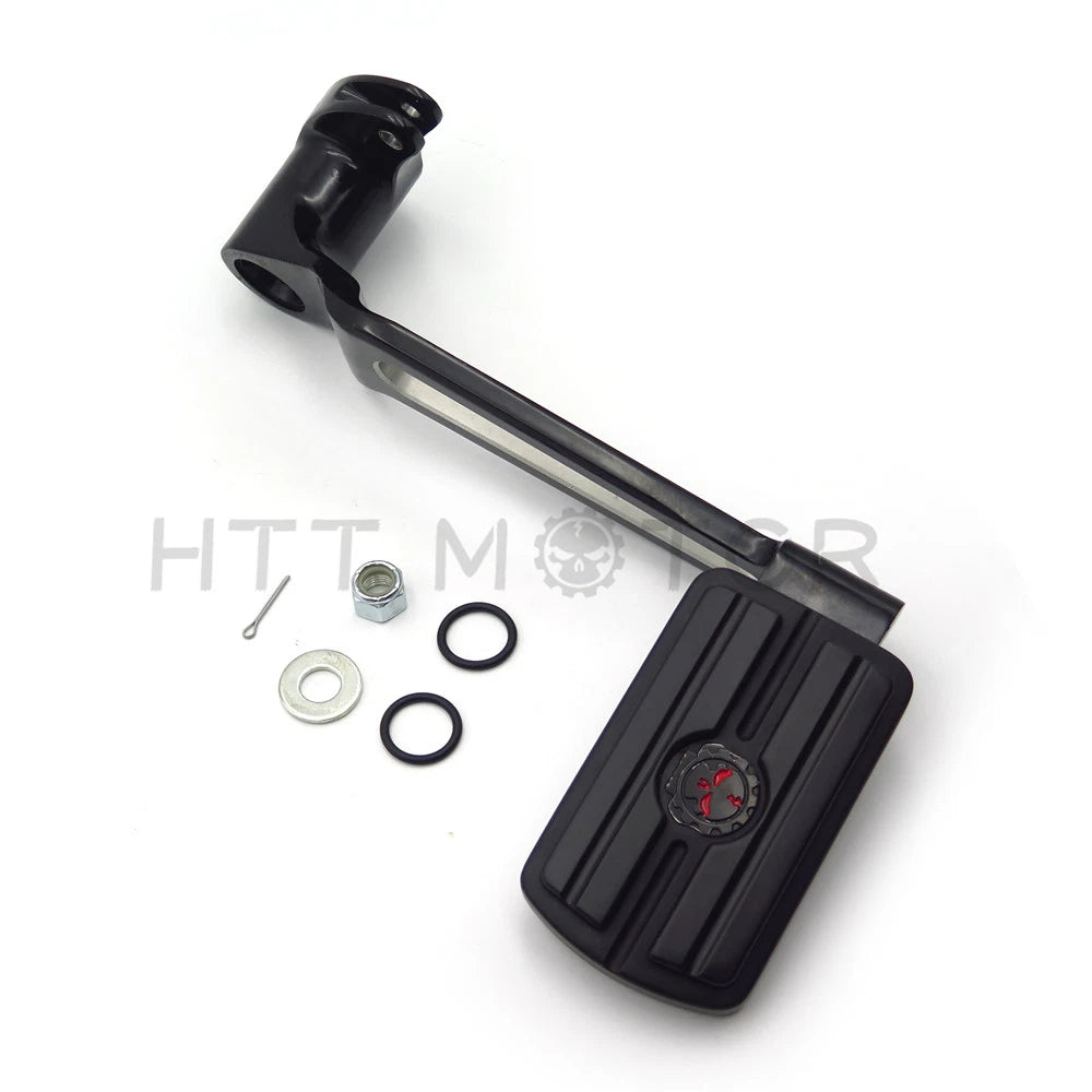 Brake Pedal Gear Skull Foot Peg for Harley Touring Trike Road King (2014–2018)