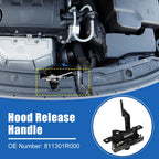 Hood Latch Assembly for Hyundai Accent (2012–2017) No. 811301R000