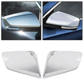 Set of 2 Clip-On Triple Mirror Covers for Chevy Impala (2014–2020) Chrome