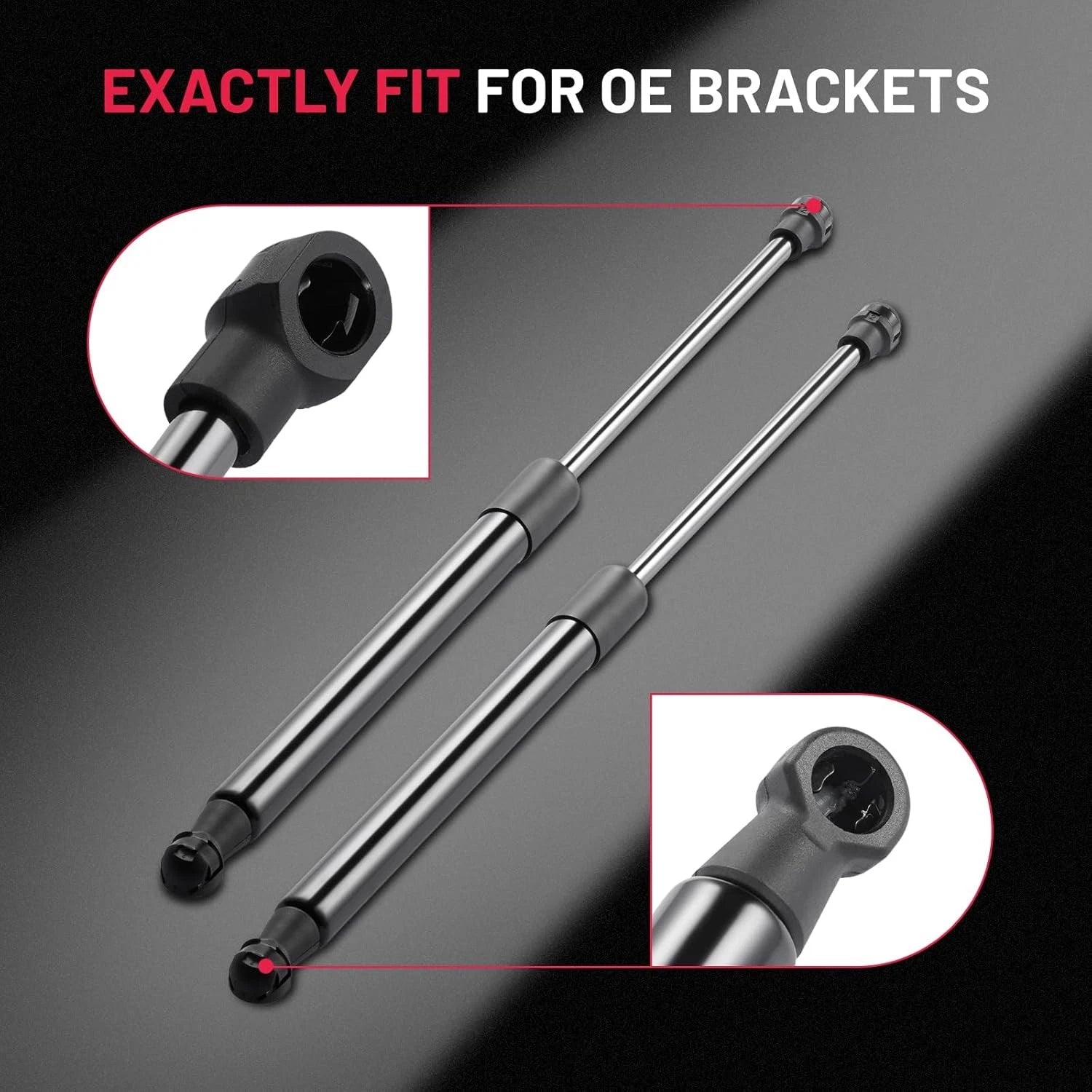 2PCS Front Hood Lift Supports for BMW 328i 2007-2012, 325i 335is (2007-2013)
