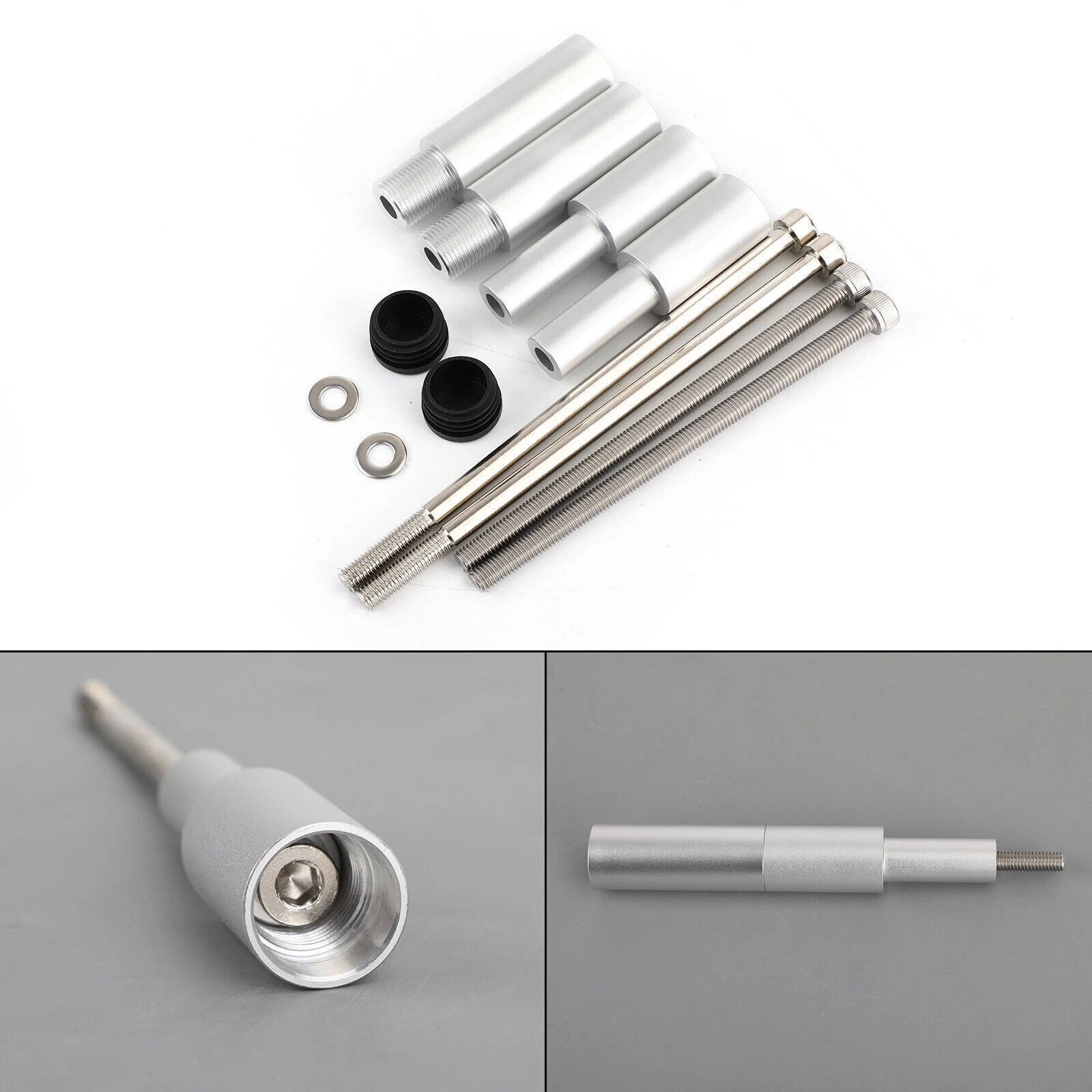 Spot Fog Driving Light Rod Holder for BMW R1200GS R1250GS (2014–2021)