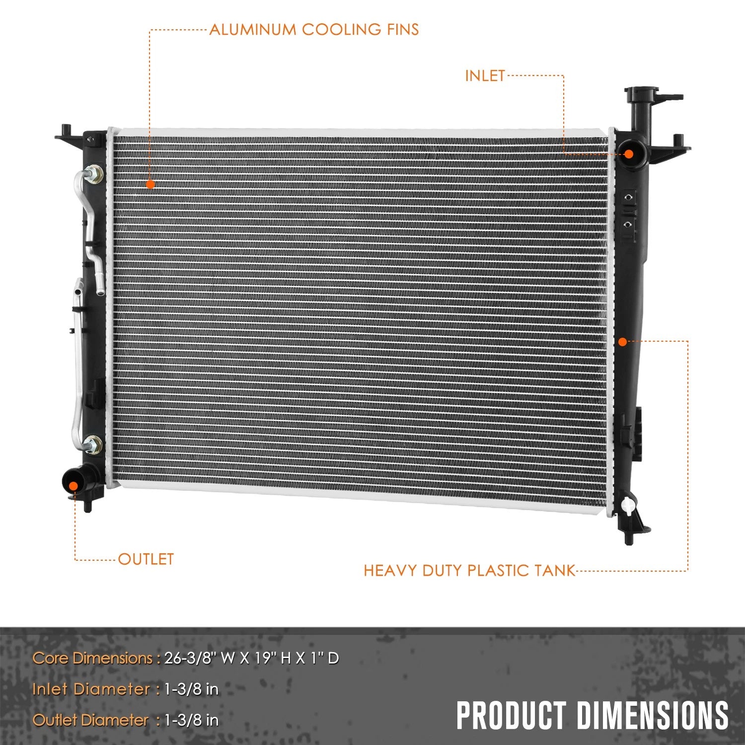 Front Bumper Reinforcement for Nissan Versa Note (2014–2019)