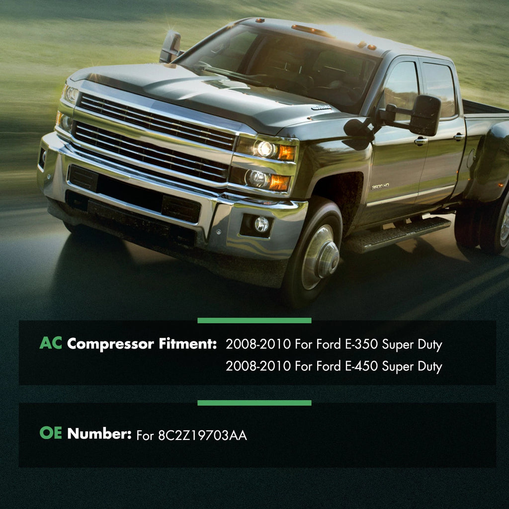 A/C Compressor for Ford E-350/E-450 Super Duty (2008–2010)