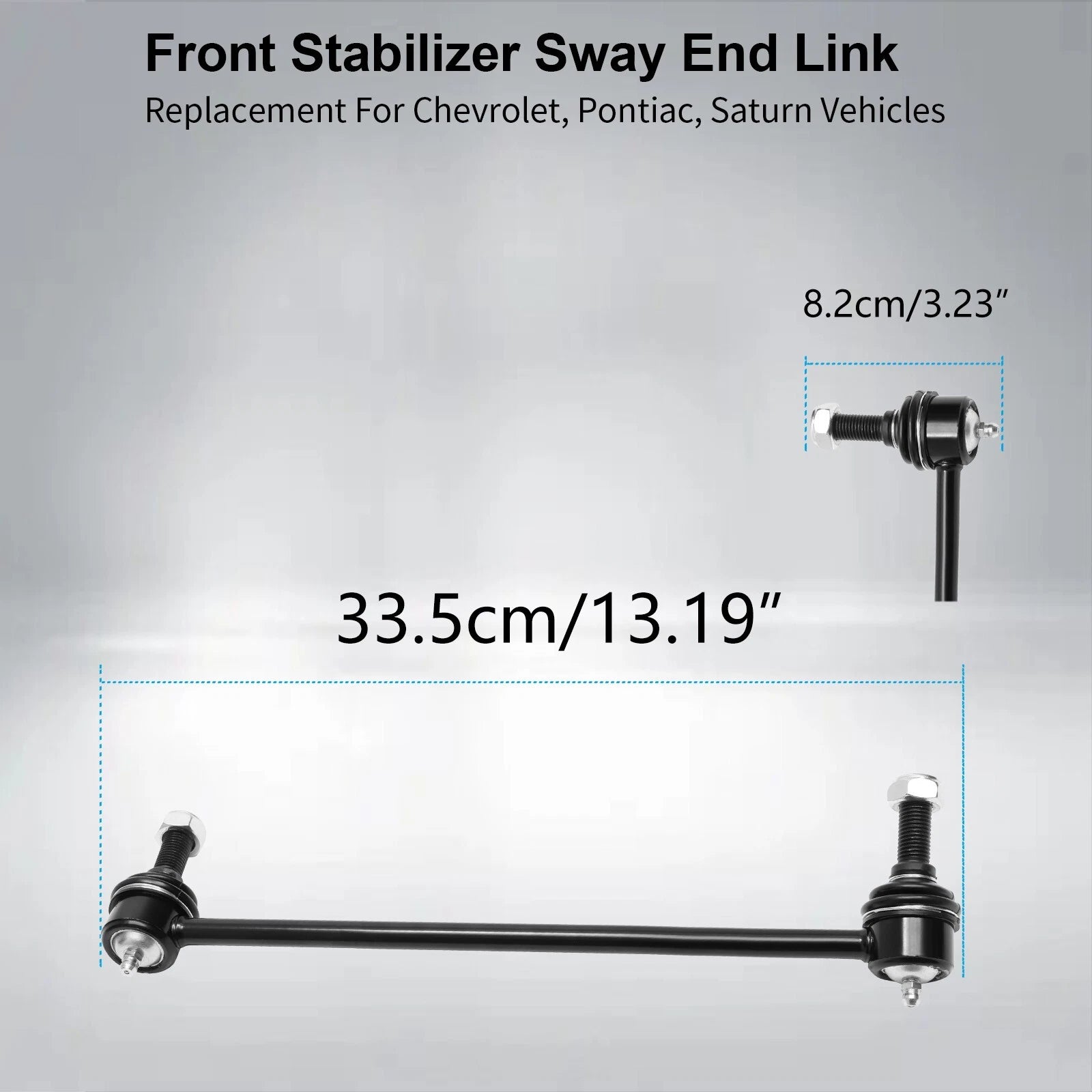 2X Front Sway Bar End Links for Chevy Equinox Torrent (2002-2009)