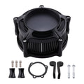 Air Cleaner Intake Filter for Harley Dyna Softail Touring 2000-17 Black Aluminum