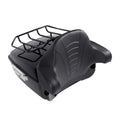 Black King Trunk Backrest Rack for Harley Touring Road Street Glide (2014–2026)