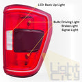 Tail Light Right Passenger Side Halogen for Ford F-150 (2021–2023)