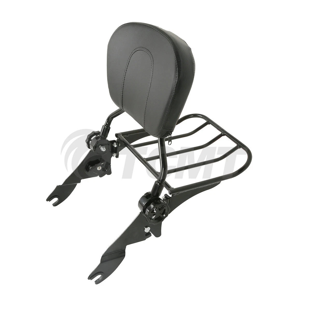 4 Point Docking Kit Luggage Rack Sissy Bar Backrest for Harley Touring (2014–2025)
