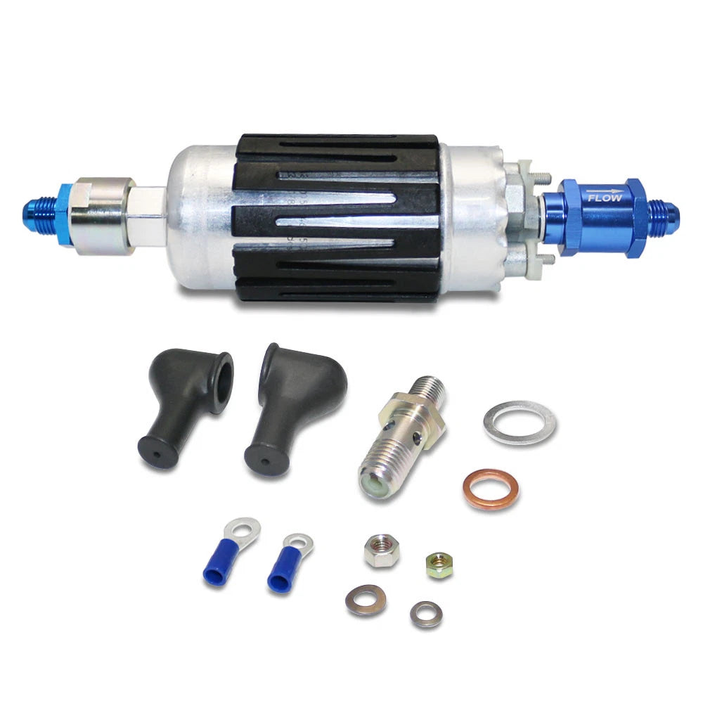 Fuel Pump 200LPH +6AN Inlet/Check Valve for Bosch (0580464200)