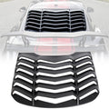 ABS Rear Window Louver Cover Sun Shade for Ford Mustang (2015–2023)