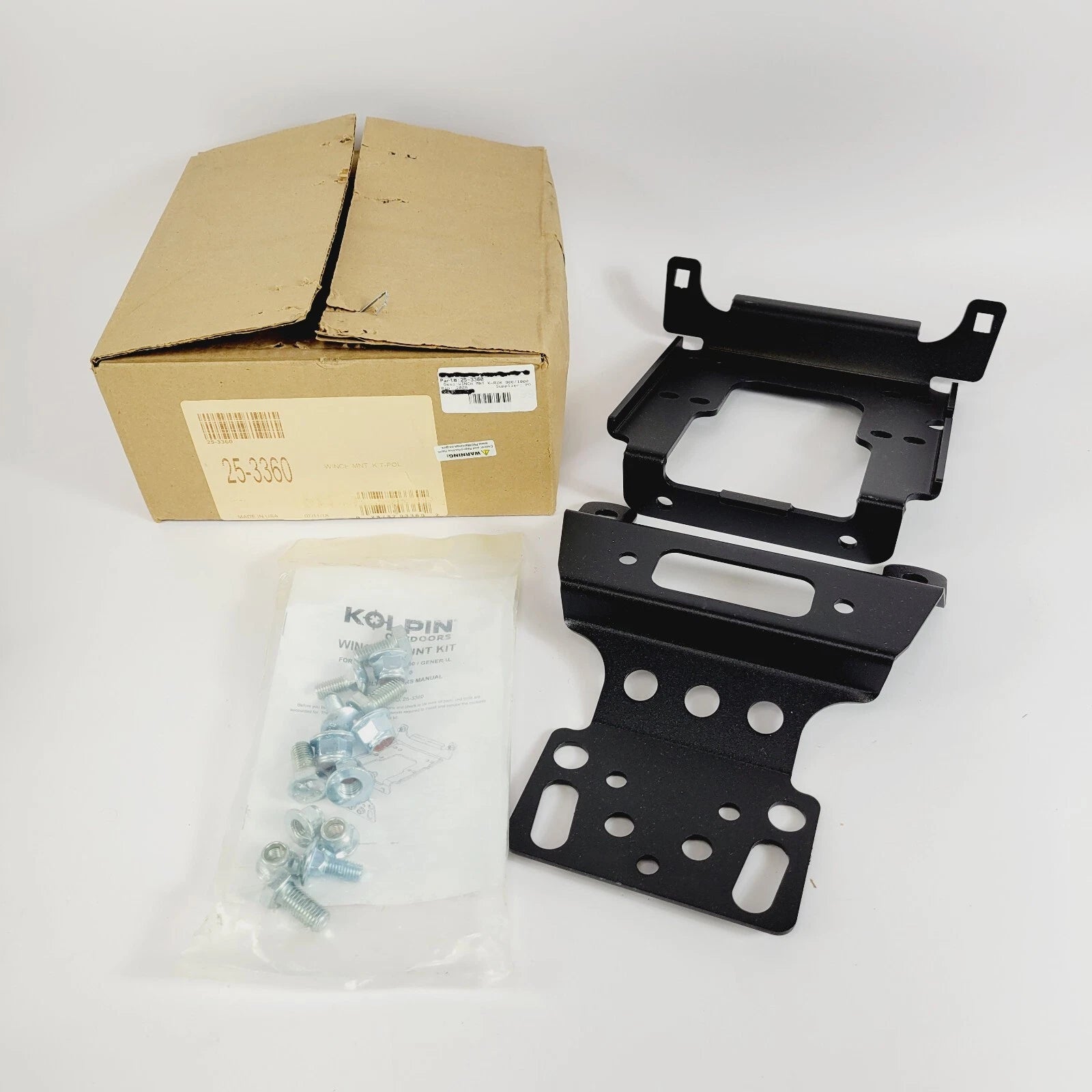 Kolpin Winch Mount for Polaris Sportsman General 1000 RZR 900 100 Turbo (2014–2024)