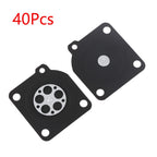 40Pc Carburetor Metering Diaphragm for Zama C1U (A015010)