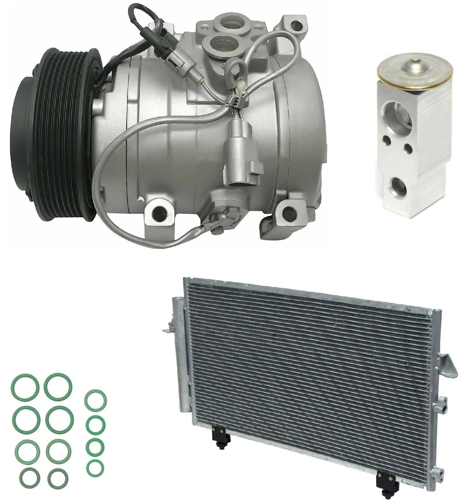 A/C Compressor Kit With Condenser for Toyota RAV4 2.0 (2001–2005)